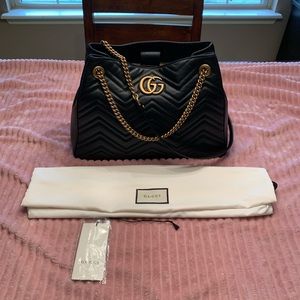 Gucci Marmont Metalasse shoulder bag medium